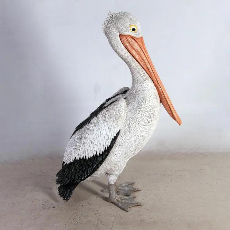 Standing Pelican Statue A0243-090073-H