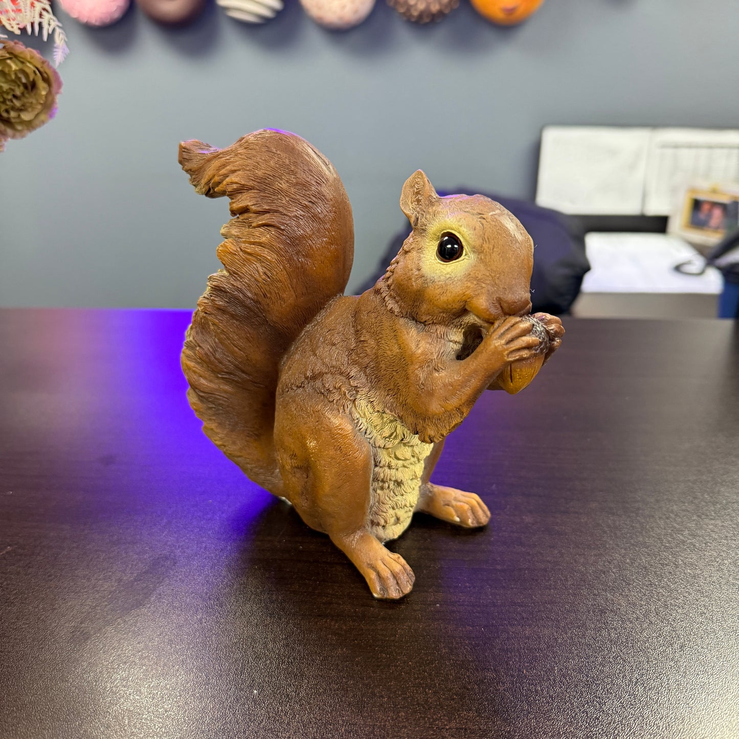 Eating Squirrel Statue
