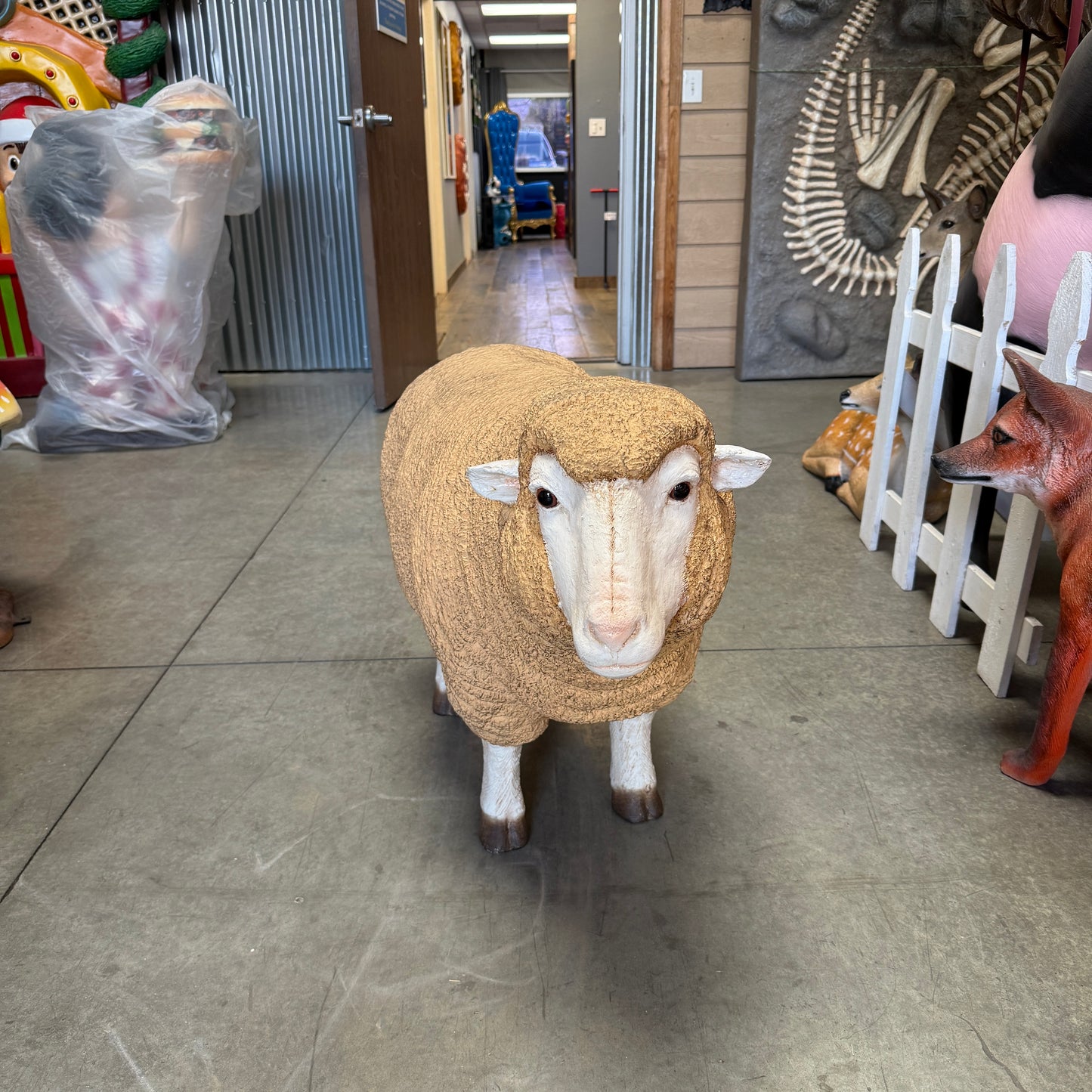 Merino Ewe Statue