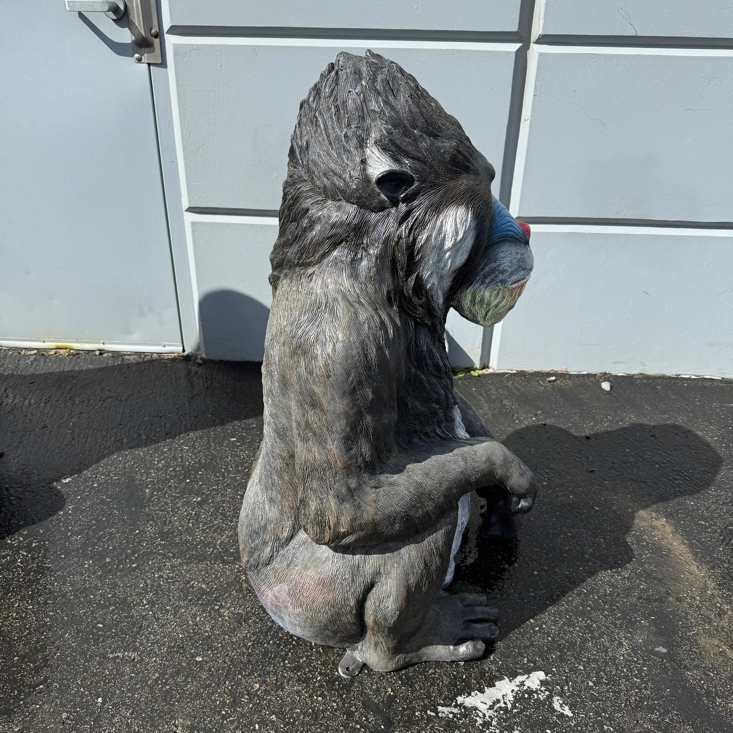 Mandrill Monkey Statue A0418-140094-H