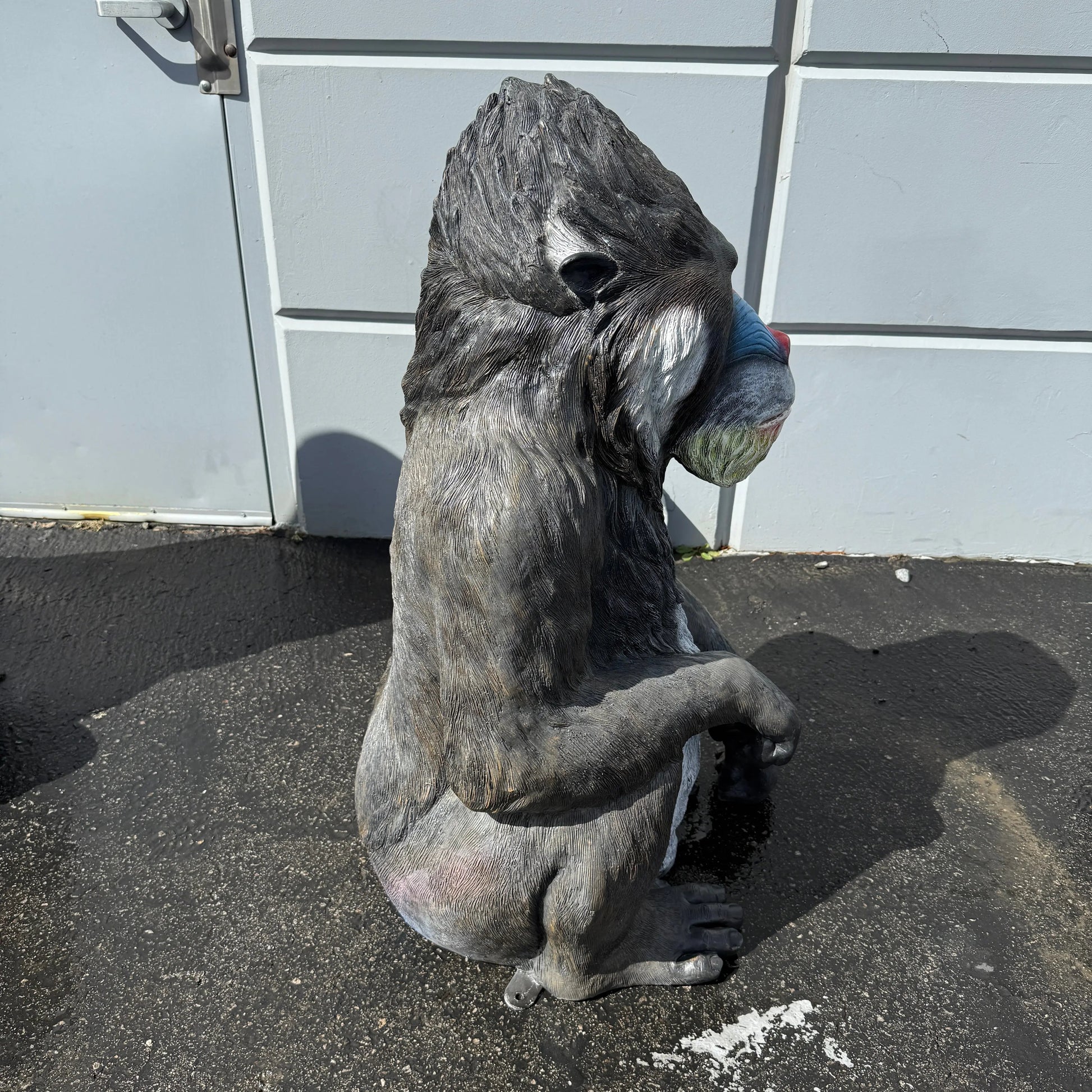Mandrill Monkey Statue A0418-140094-H