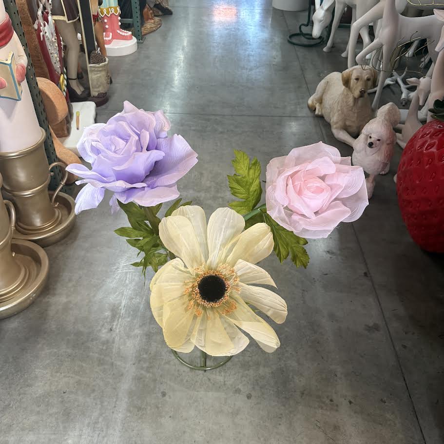 Small Fabric Flower Bundle