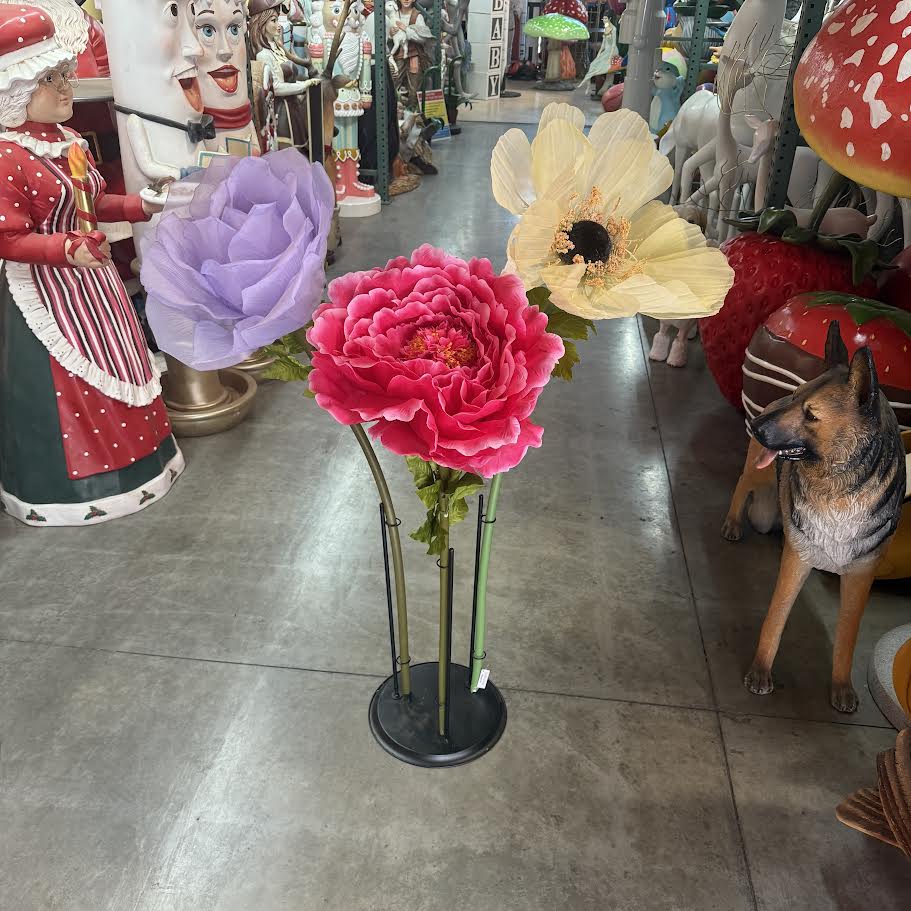 Large Fabric Flower Bundle