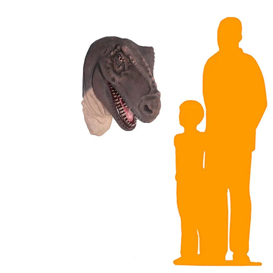 Large T-Rex Dinosaur Head Statue A0481-100015-H