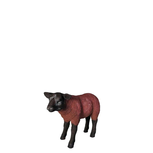 Brown Texelaar Lamb Statue A0244-100024-H