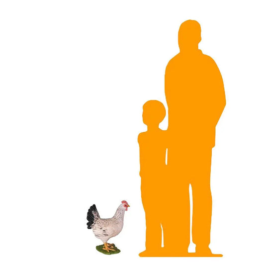 White Chicken Statue A0464W-100041A-H