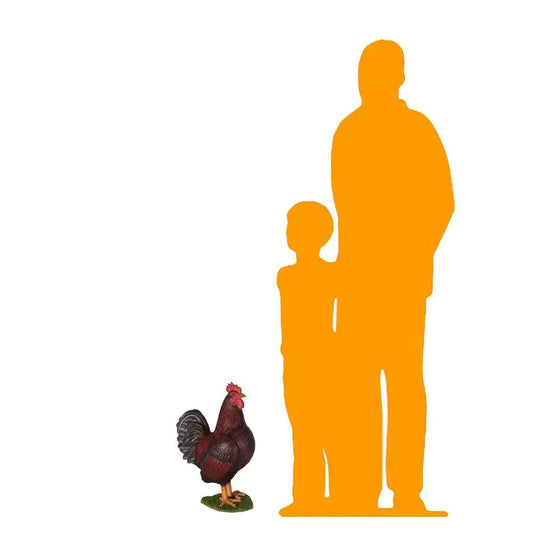 Rooster Statue A0465-100042-H