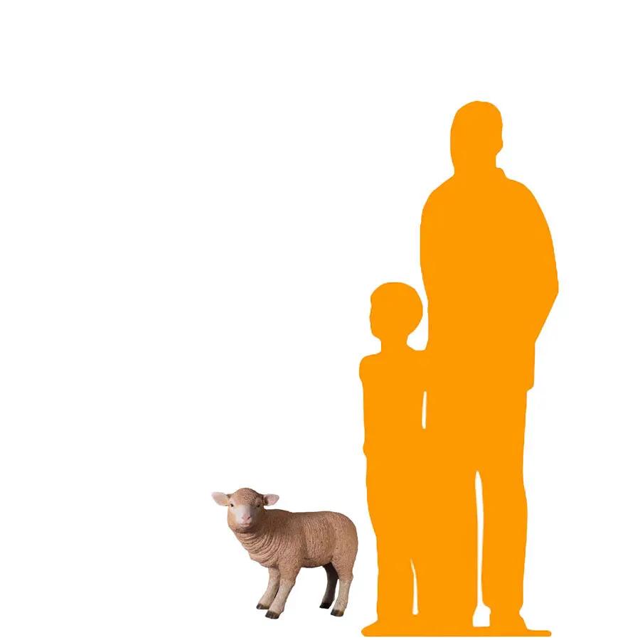 Baby Merino Lamb Statue A0175-100051-H