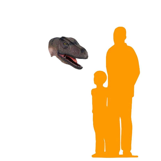 Allosaurus Head Dinosaur Statue A0213-100052-H