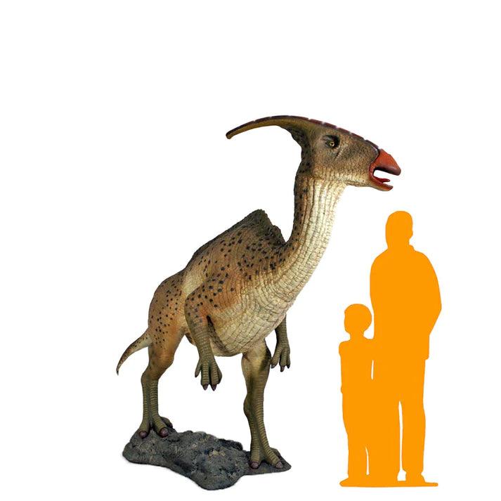 Parasaurolophus Dinosaur Life Size Statue