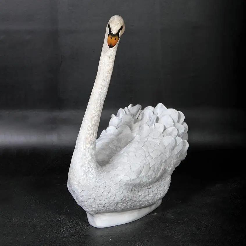 Small Swan Statue A0425-100070-H
