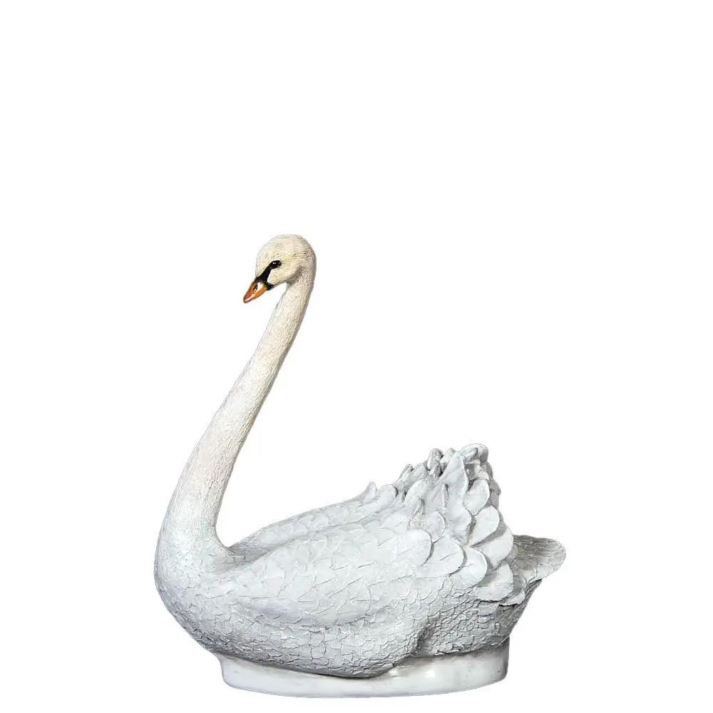 Small Swan Statue - LM Treasures Prop Rentals