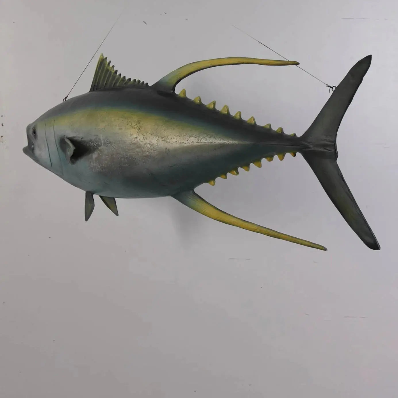 Hanging Yellow Fin Tuna Statue A0247-100076-H