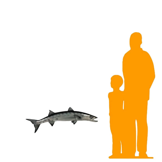 Barracuda Fish Statue A0248-100077-H