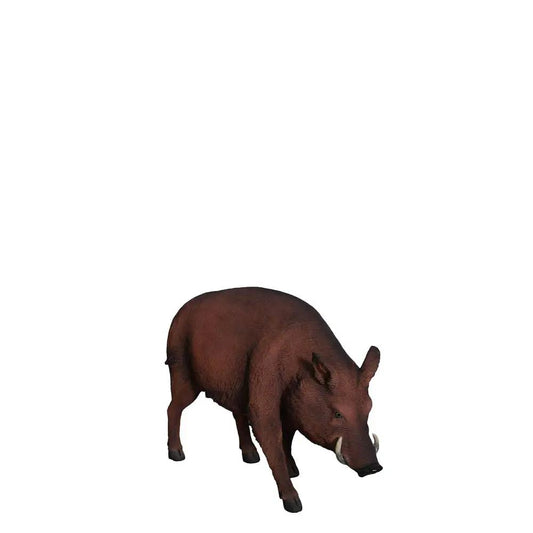 Wild Boar Pig Statue A0178-100079-H