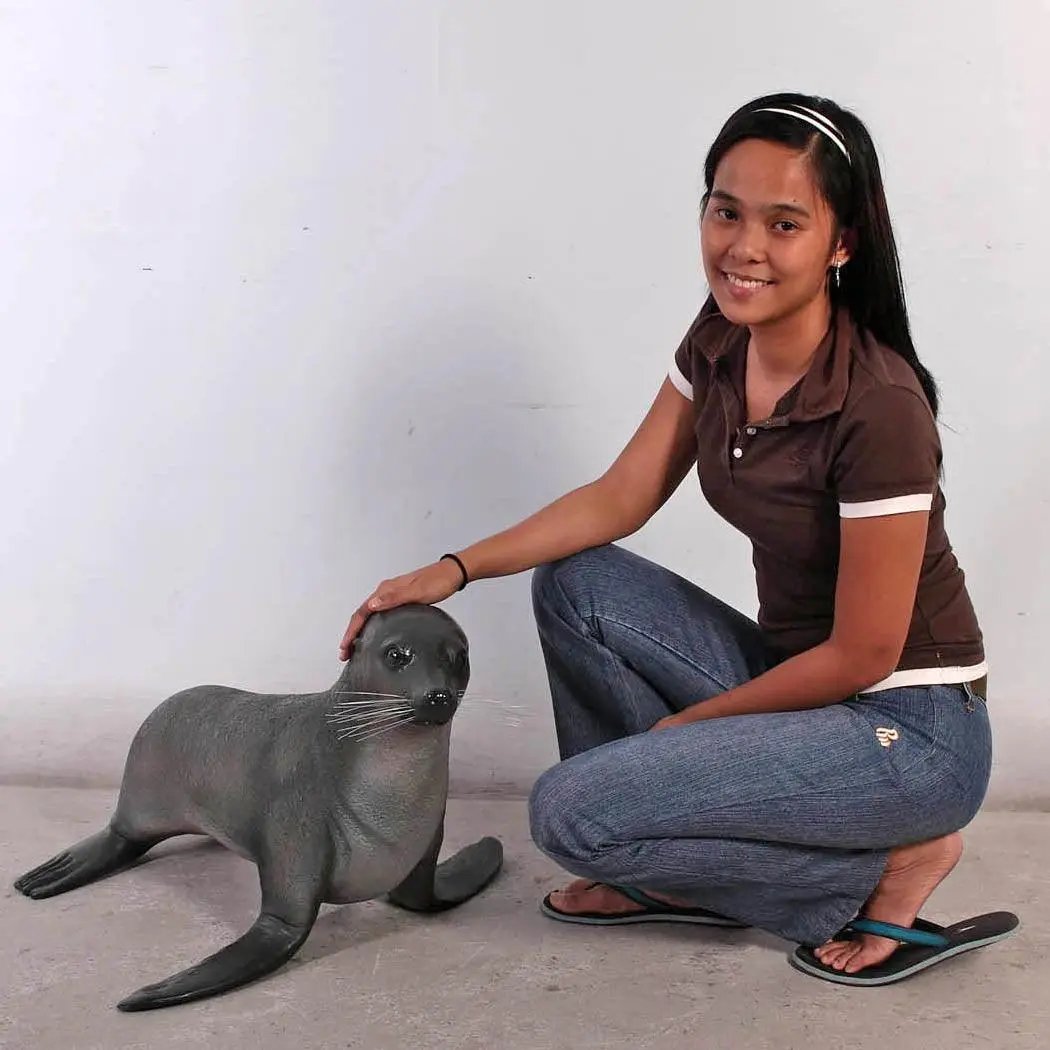 Baby Sea Lion Statue A0156-100094-H