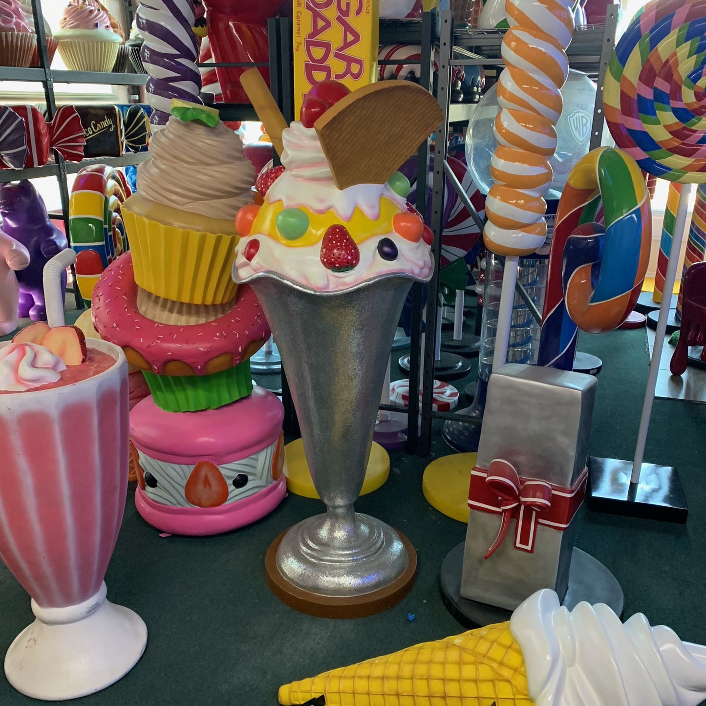 Ice Cream Sundae Statue