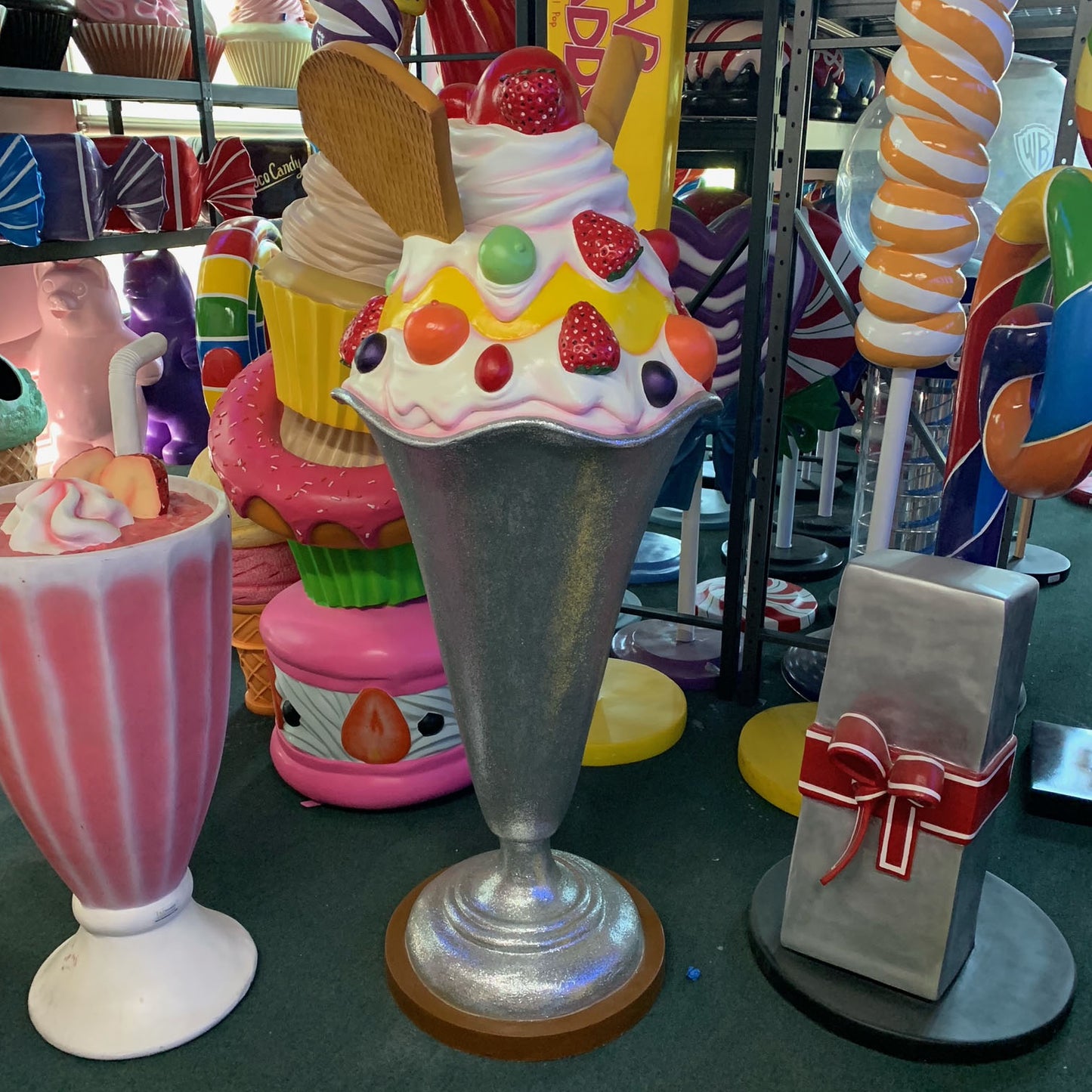 Ice Cream Sundae Statue