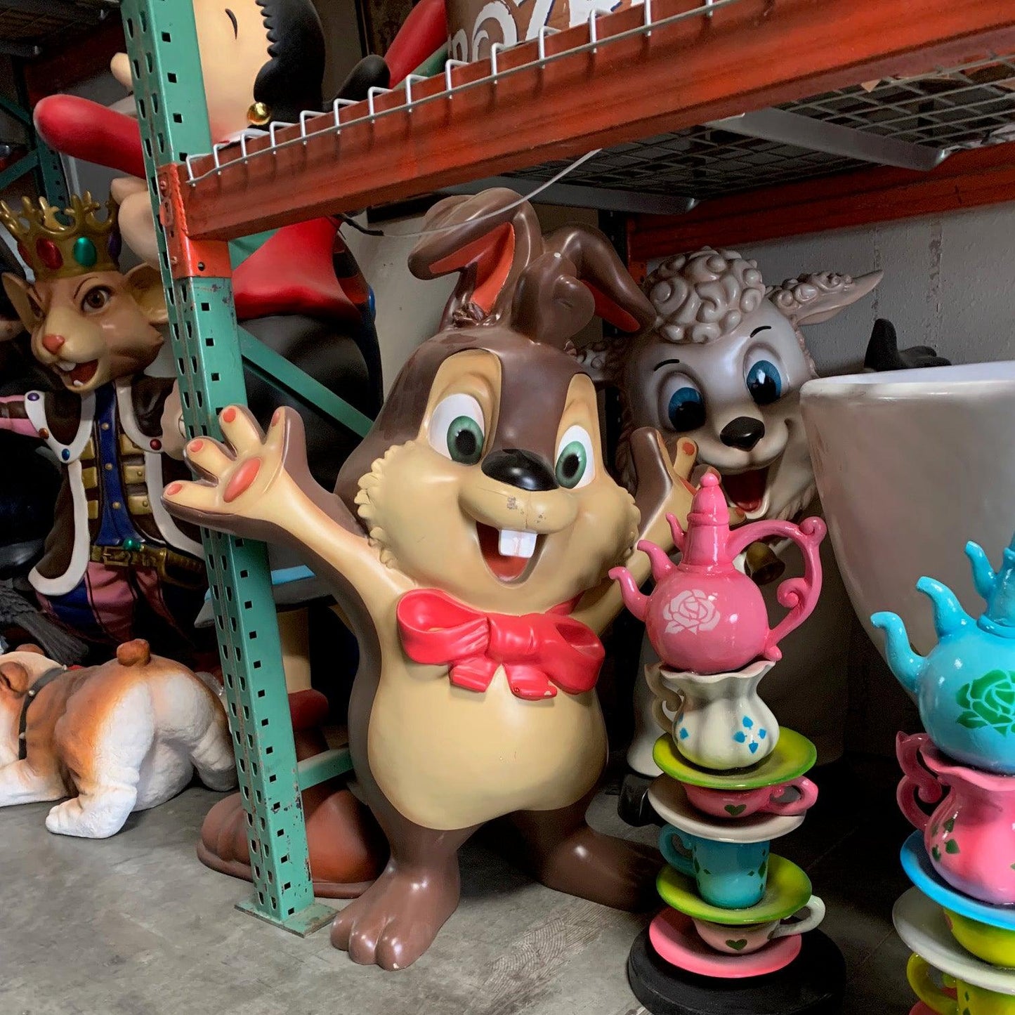 Comic Bunny Rabbit Statue