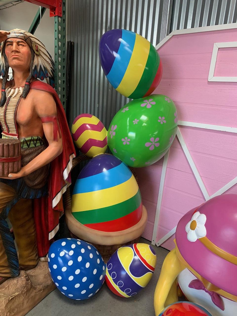 Easter Egg Tower Statue