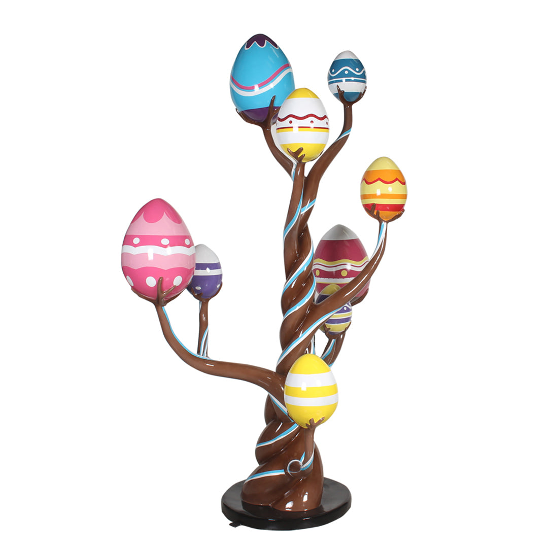 Chocolate Easter Egg Tree Statue