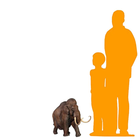 Small Mammoth Table Top Statue A0613-110014-H