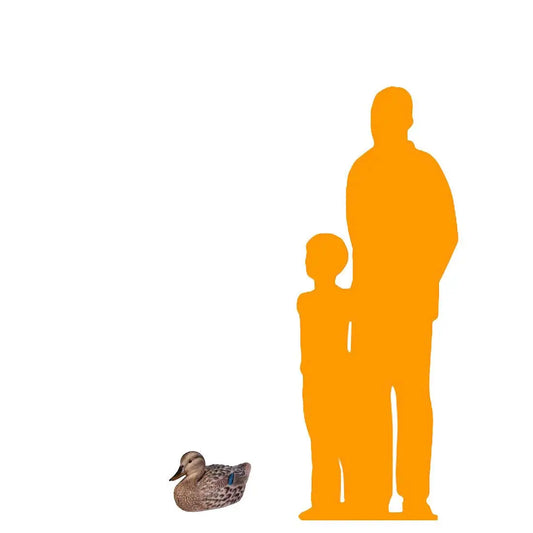 Female Mallard Duck Statue A0252-110020-H