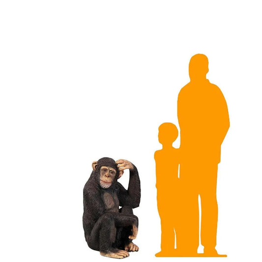 Sitting Monkey Statue A0205-110026-H