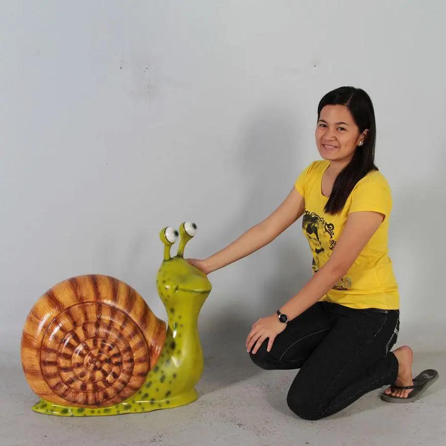 Comic Male Snail Statue A0279-110027-H