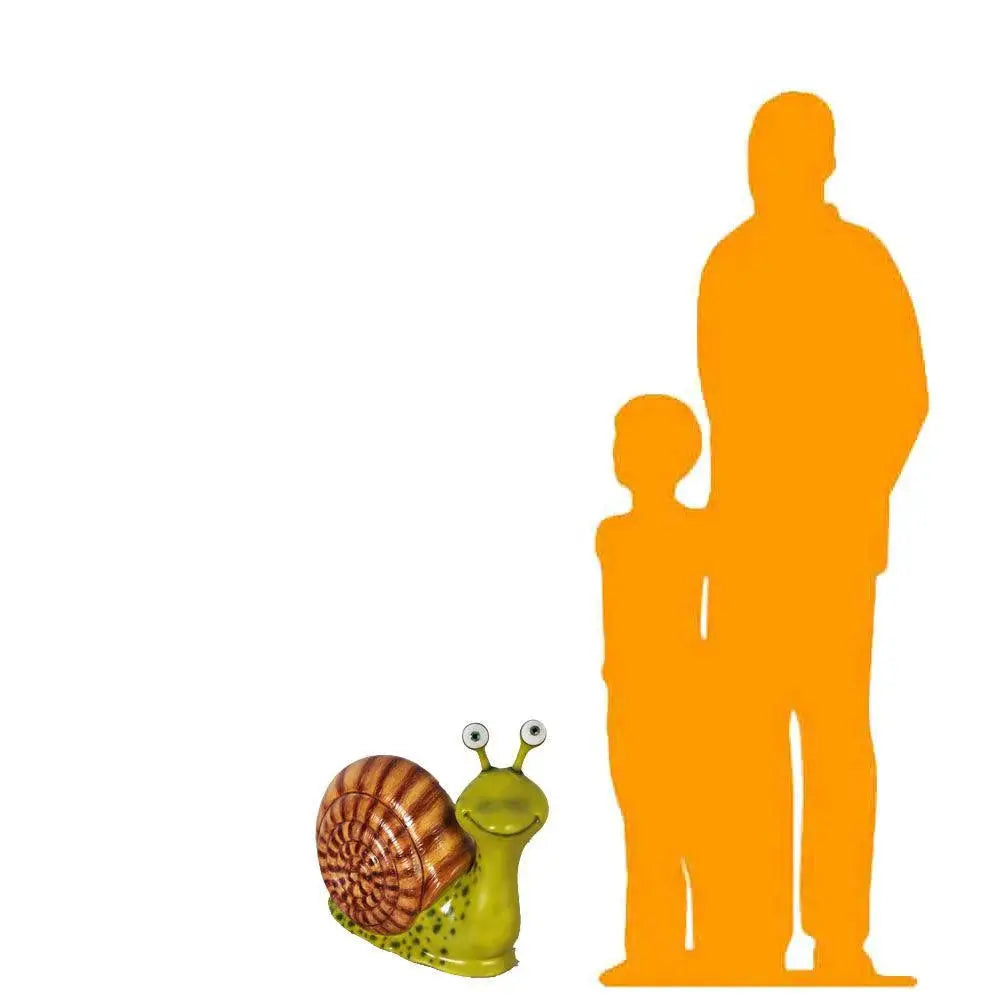 Comic Male Snail Statue A0279-110027-H