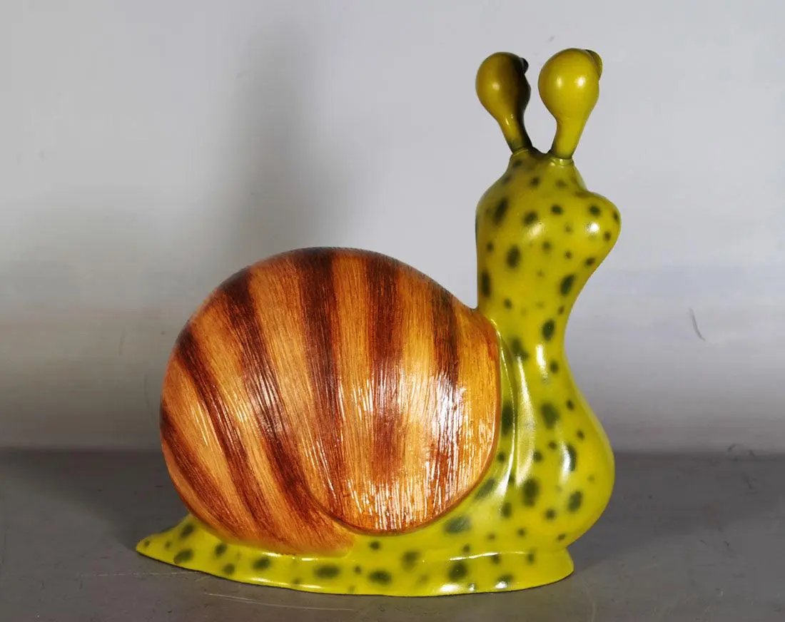 Comic Female Snail Statue A0280-110028-H