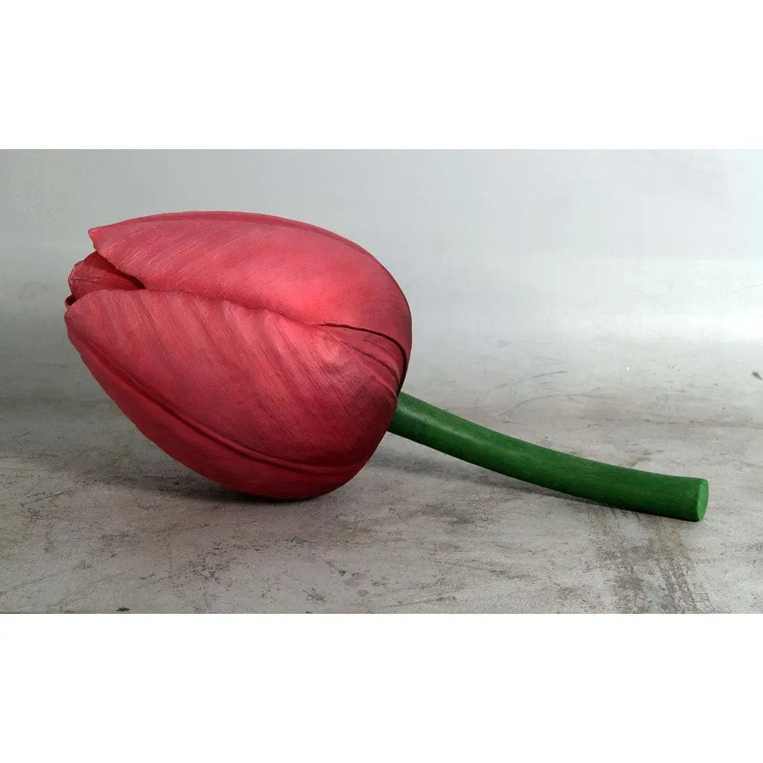 Tulip Bud Flower Statue F0135-110033-H