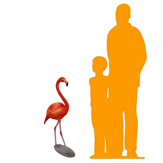 Baby Flamingo Life Size Statue A0254-110038-H