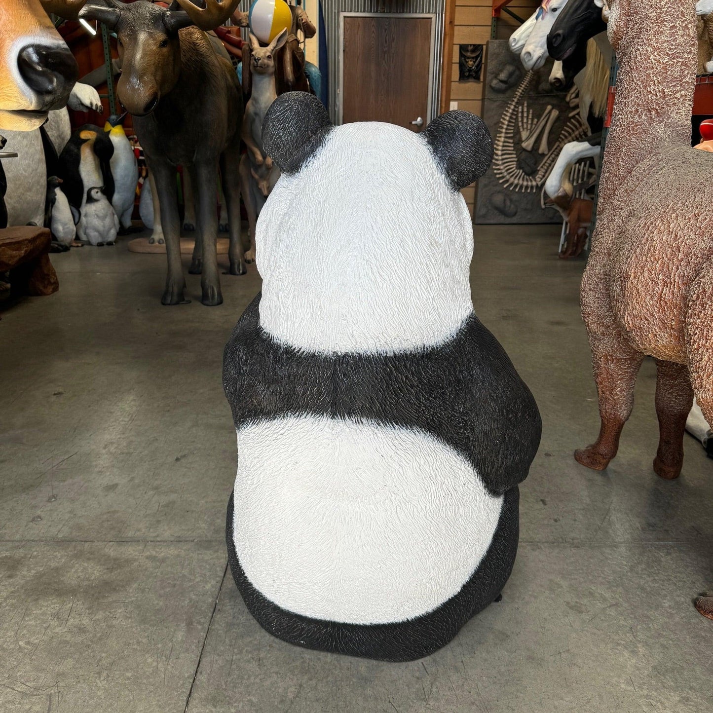 Eating Panda Statue
