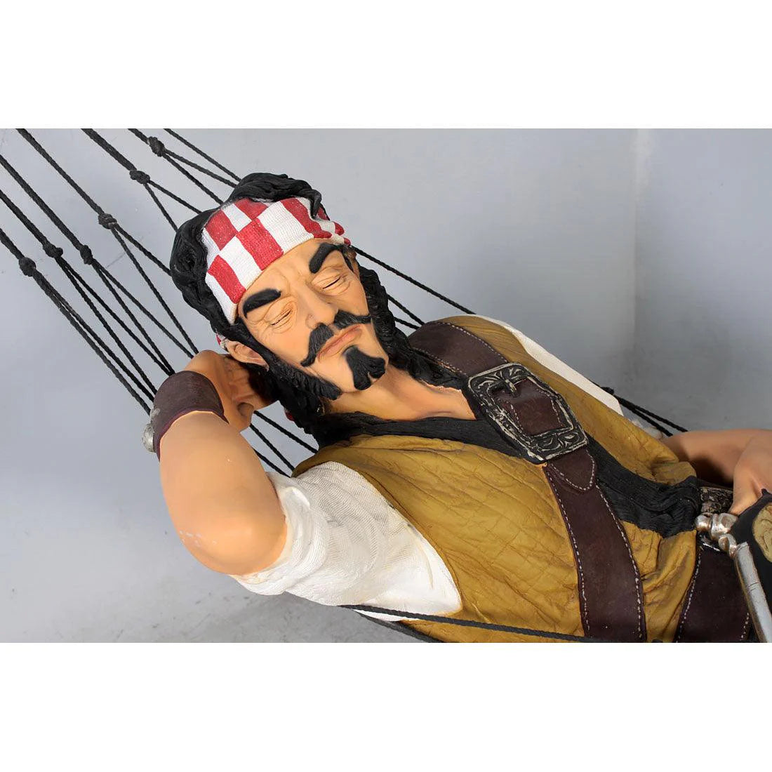 Pirate in Hammock Life Size Statue