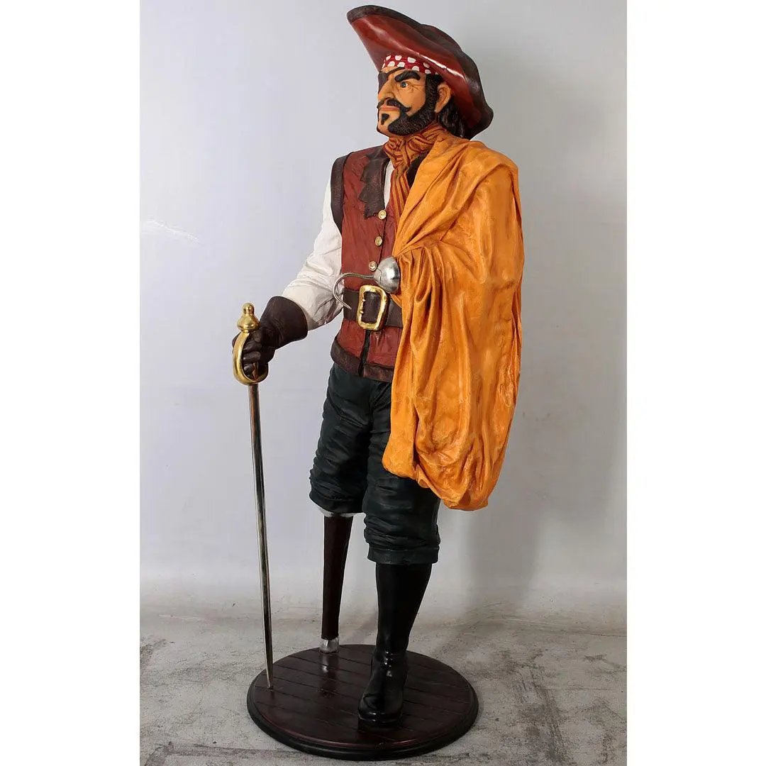 Pirate Wooden Leg Life Size Statue LS118-110061-H