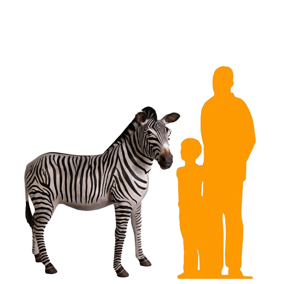 Zebra Life Size Statue