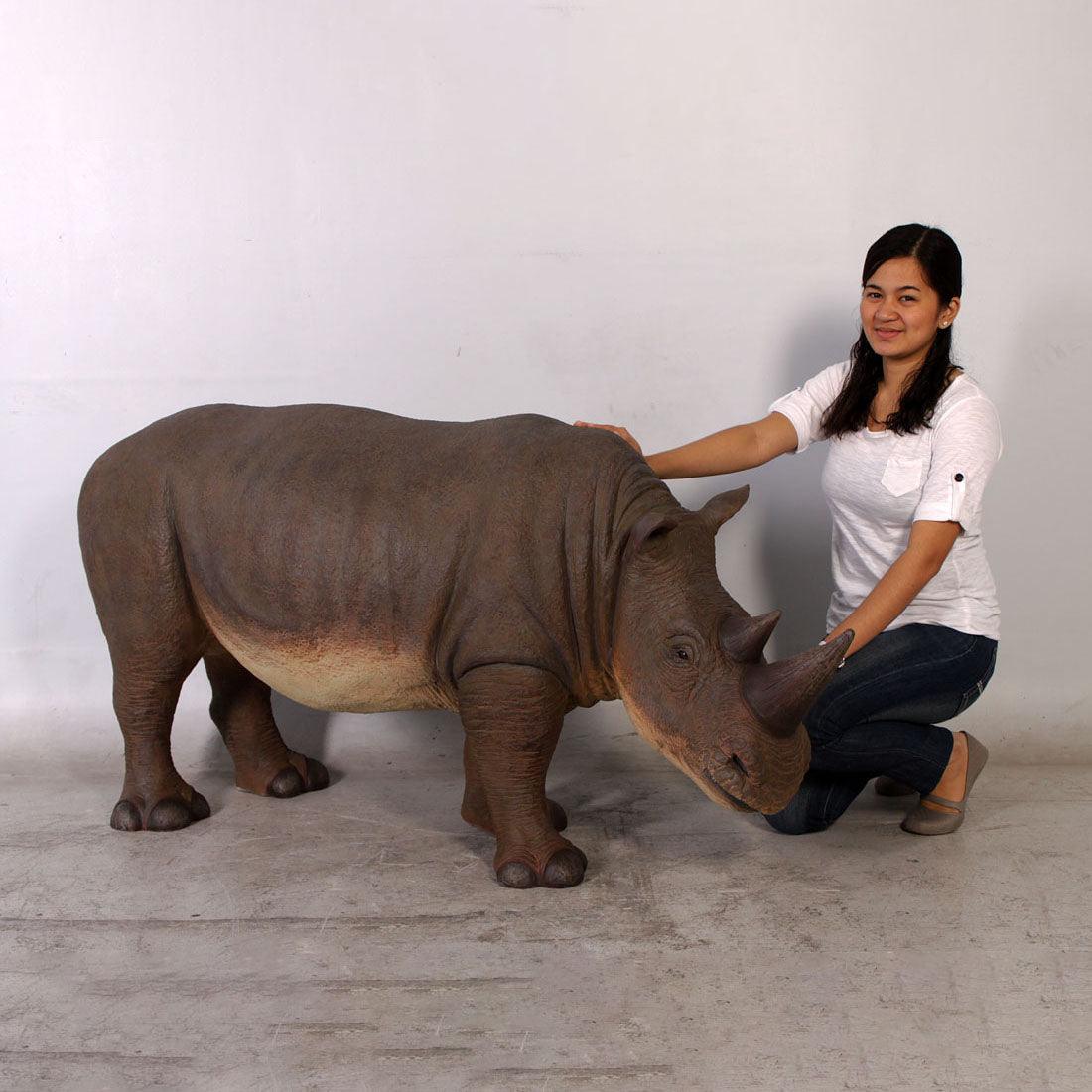 Baby Rhinoceros Statue