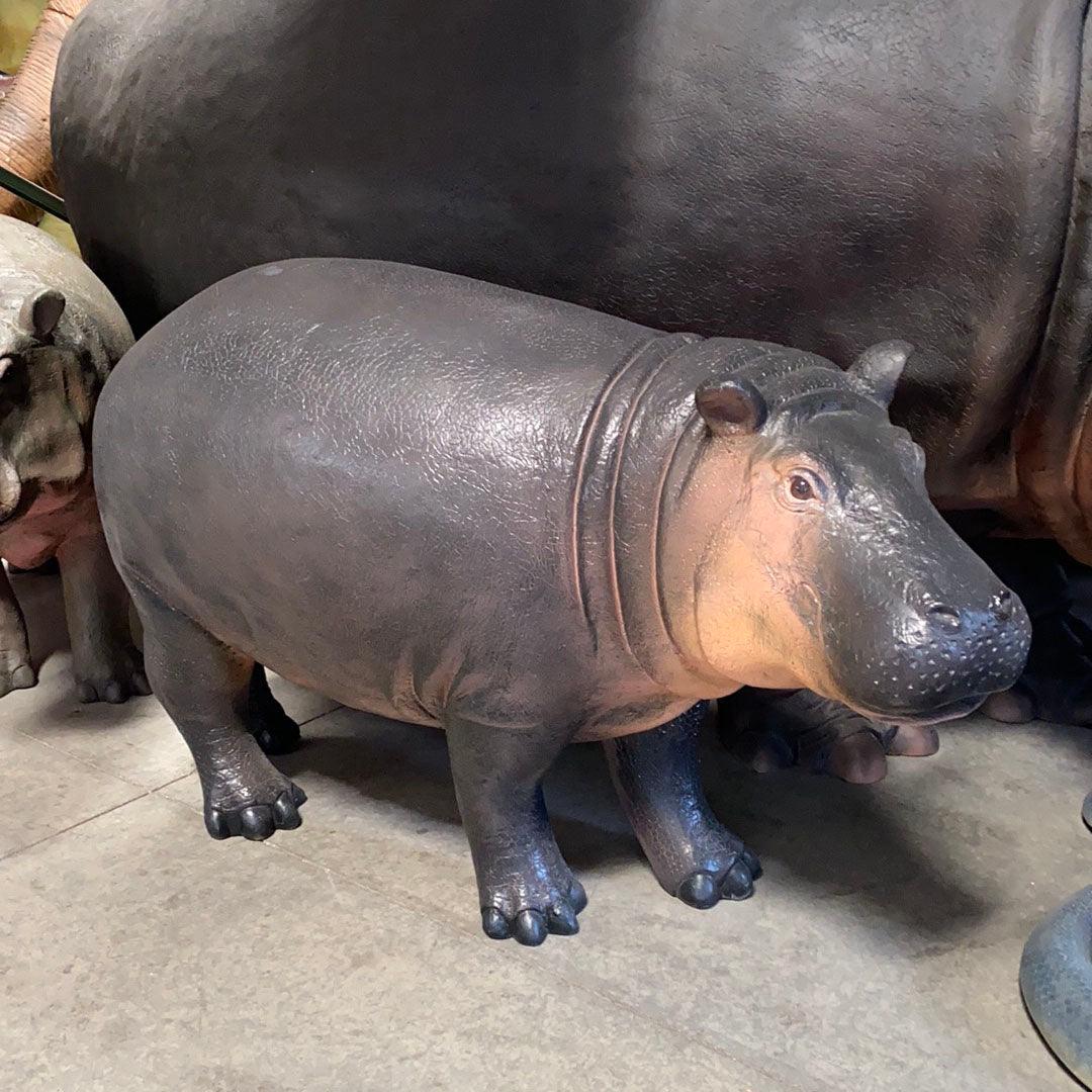 Baby Hippo Statue