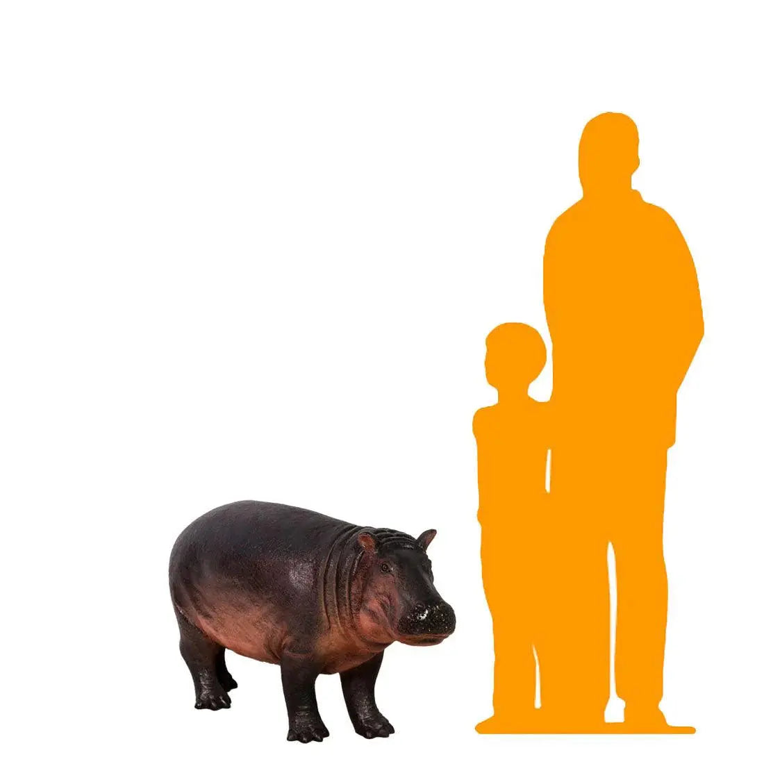 Baby Hippo Statue A0283-110087-H