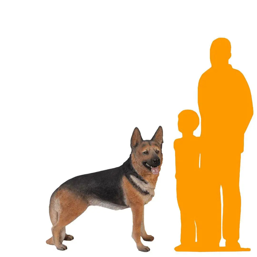 German Shepard Dog Statue A0229-110104-H