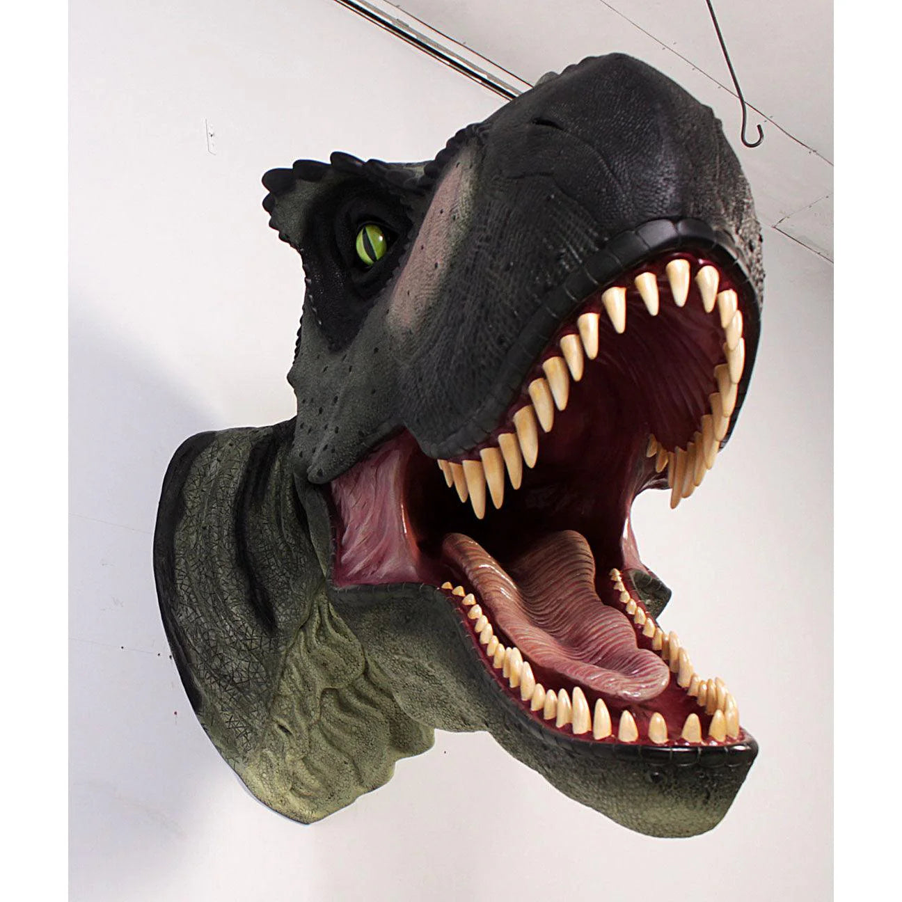Jumbo T-Rex Dinosaur Head Statue