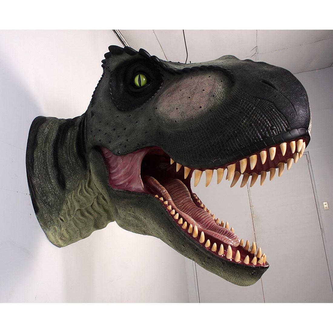 Jumbo T-Rex Dinosaur Head Statue