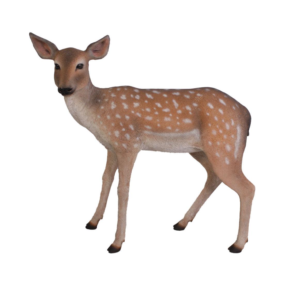 Deer Fawn Life Size Statue