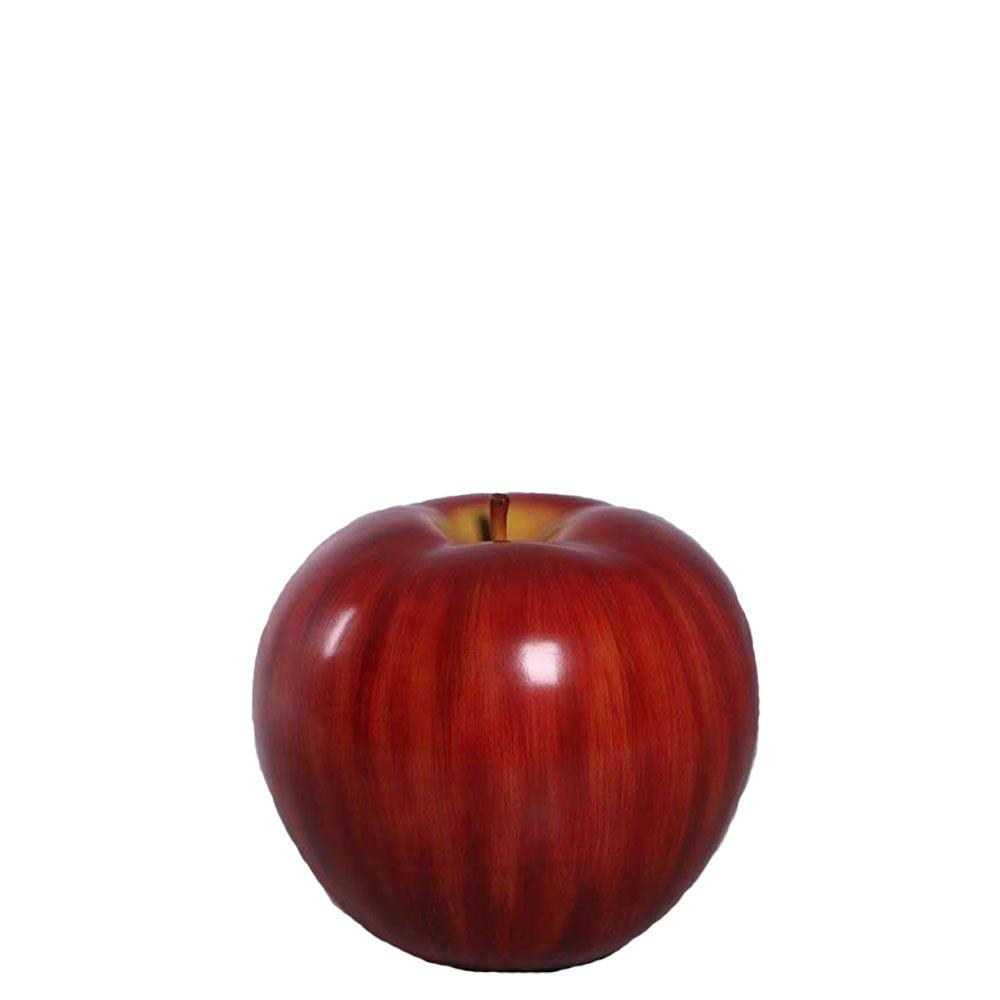 Medium Blush Red Apple Statue