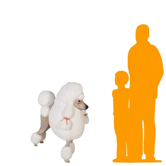 French Poodle Life Size Statue A0256-110121-H