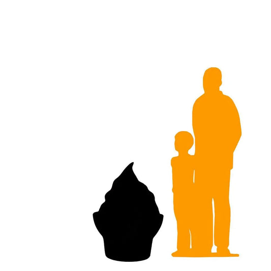 Ice Cream Strawberry Sundae Cup Statue R0361S-1111-T