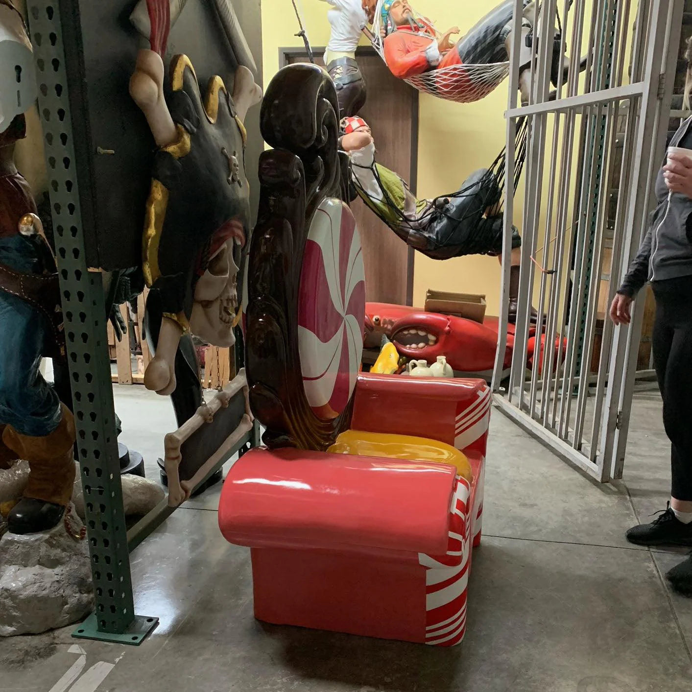 Candy Throne Queen Statue