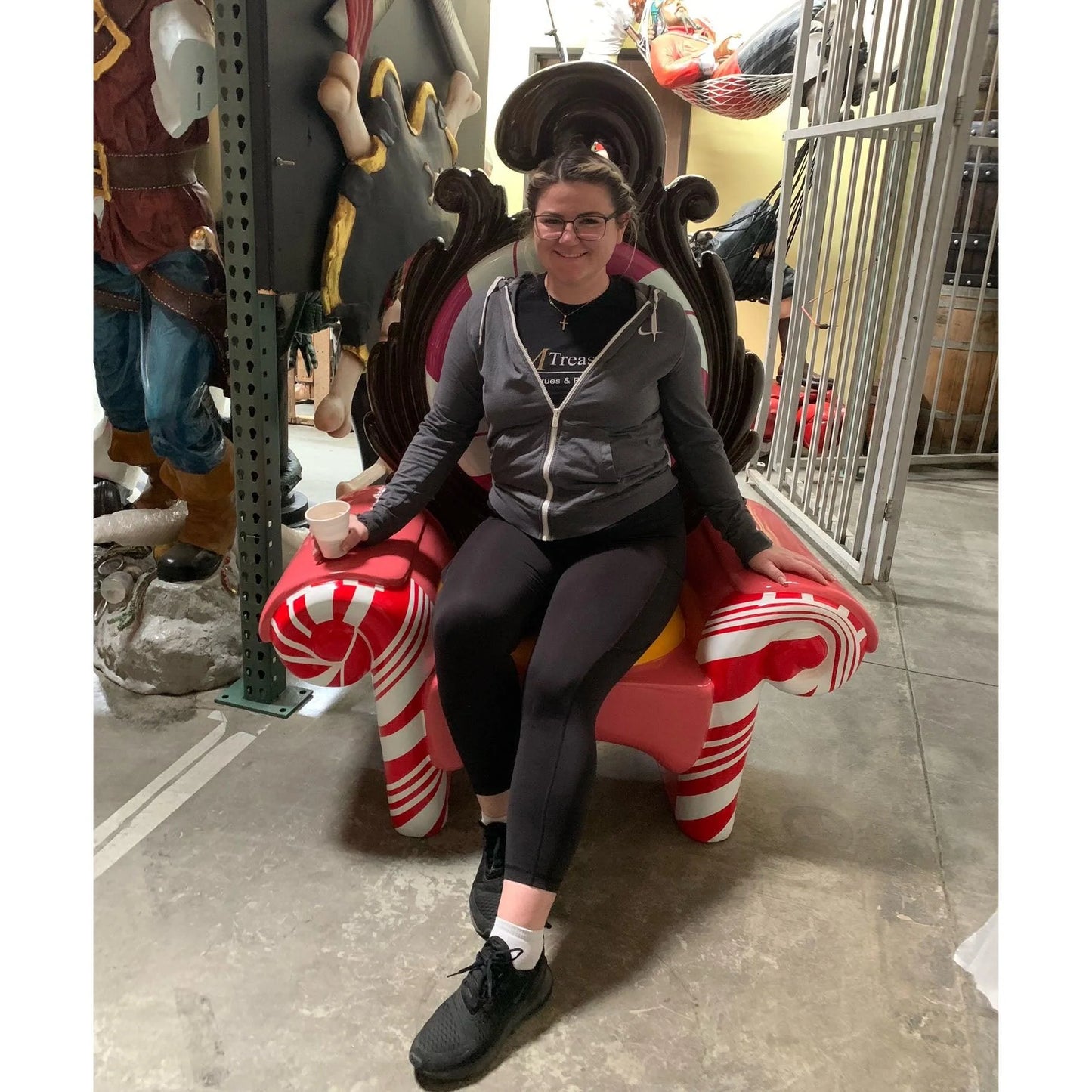 Candy Throne Queen Statue
