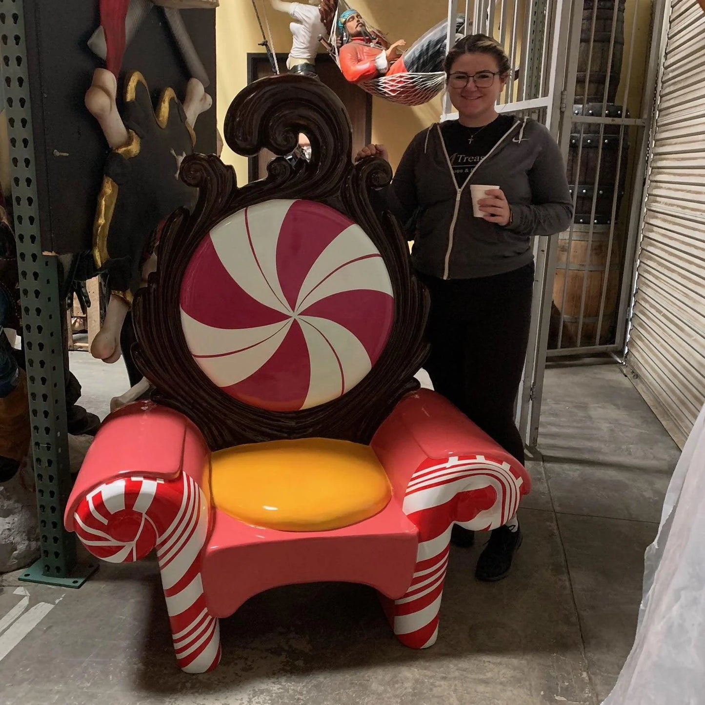 Candy Throne Queen Statue